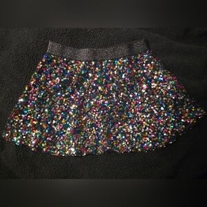 Sequin Mini Skirt
